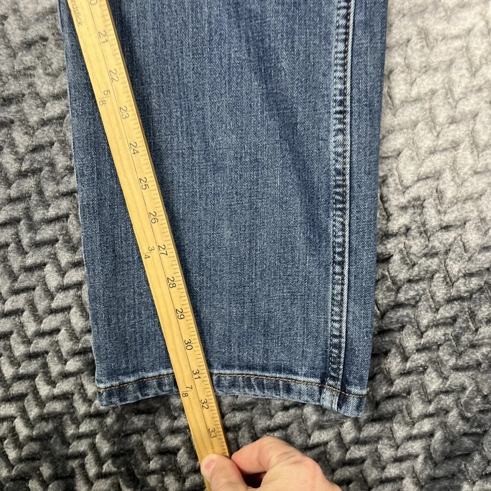 Wrangler Retro Jeans Mens 38x32 Blue Wash Slim Straight Casual Cowboy Denim